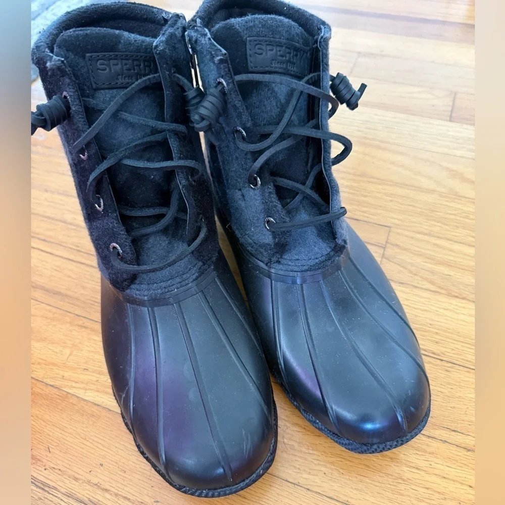 Sperry Topsider Duck Boots 9.5
